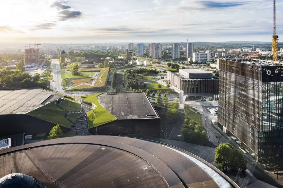 1. nagroda, proj.: zespół pracowni ARPA Architektoniczna Pracownia Autorska Jerzego Gurawskiego i SKI Studio Błażej Szurkowski