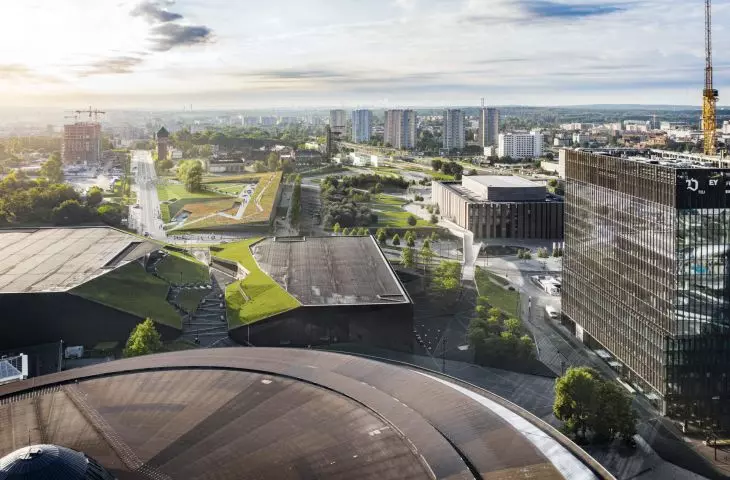 1st prize, proj.: the team of ARPA Architektoniczna Pracownia Autorska Jerzy Gurawski and SKI Studio Błażej Szurkowski