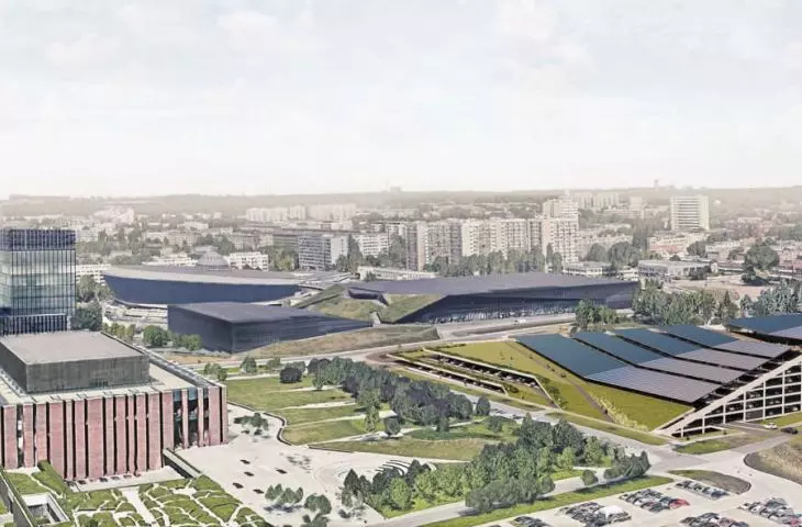 2nd prize, proj. by Pawel Barczyk and Dr. Andrzej Duda