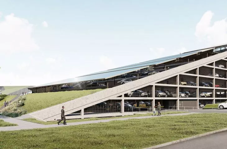 2nd prize, proj. by Pawel Barczyk and Dr. Andrzej Duda