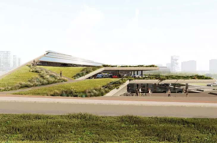 2nd prize, proj. by Pawel Barczyk and Dr. Andrzej Duda