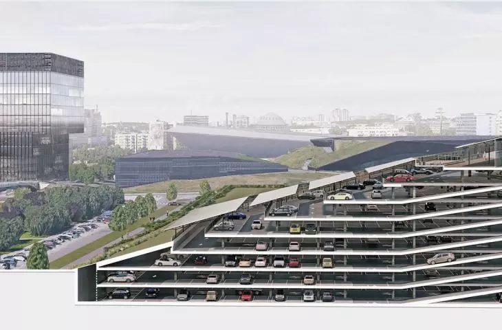 2nd prize, proj. by Pawel Barczyk and Dr. Andrzej Duda