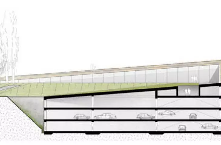 1st prize, proj.: the team of ARPA Architektoniczna Pracownia Autorska Jerzy Gurawski and SKI Studio Błażej Szurkowski