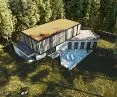 Villa in Wolski Forest, green roof