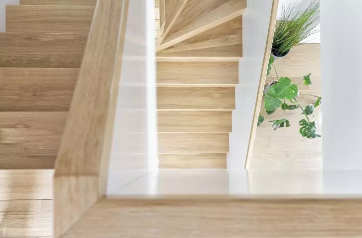 The interior of a Poznan apartment