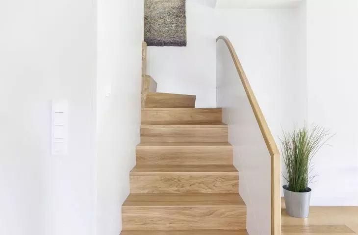 The interior of a Poznan apartment