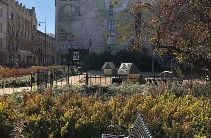 Playground on the corner of R. Traugutta and H. Sienkiewicza streets