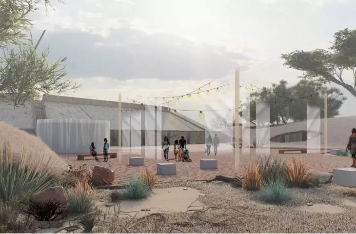 Visualization of the amphitheater project