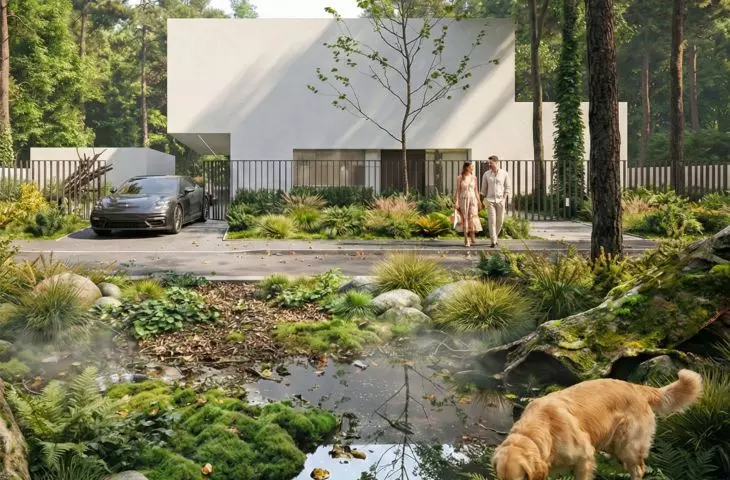 Void & Mass Villa: Architektura syntezy