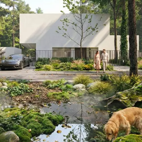 Void & Mass Villa: Architektura syntezy