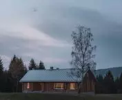 Studio in the Low Beskid, in the evening
