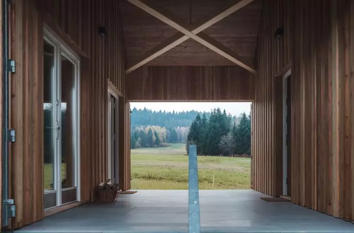 Workshop in the Low Beskids, field