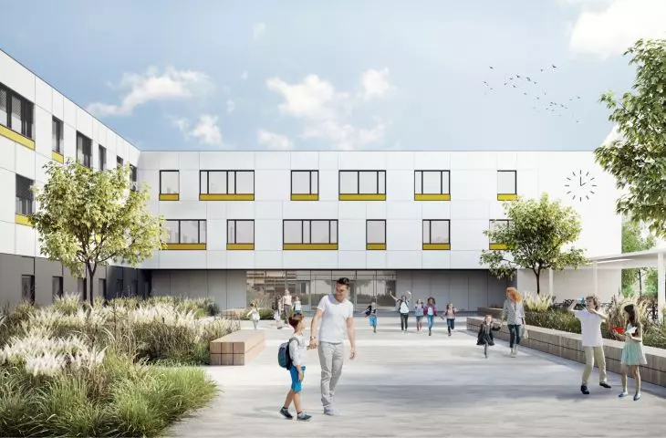 2. miejsce, proj.: Artur Jasiński i Wspólnicy Biuro Architektoniczne, GSBK Biuro Konstrukcyjne i BFM Projekt