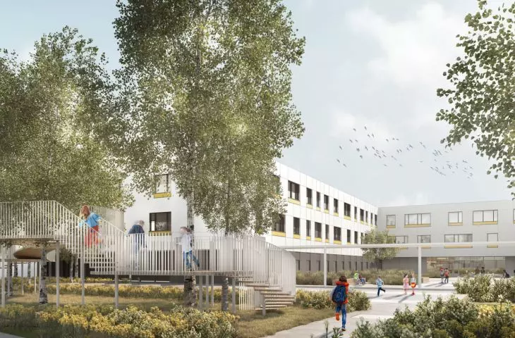 2. miejsce, proj.: Artur Jasiński i Wspólnicy Biuro Architektoniczne, GSBK Biuro Konstrukcyjne i BFM Projekt