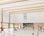 2. miejsce, proj.: Artur Jasiński i Wspólnicy Biuro Architektoniczne, GSBK Biuro Konstrukcyjne i BFM Projekt
