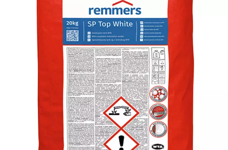 Remmers SP Top White Renovation Plaster