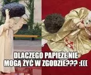 Mem na podstawie prac Jerzego Kaliny i Maurizio Cattelana