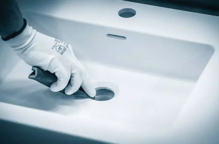 Laufen Bespoke line of products made from Solid Surface material