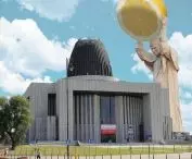 Installation of Jerzy Kalina and the Temple of Divine Providence in Warsaw