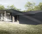 The structure of the facility is made of steel