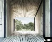Wooden shed
