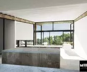 Interior of a single-storey house