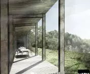 Terrace of the house
