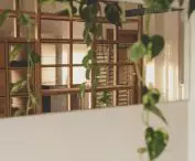 Openwork partition