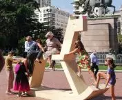 konik na biegunach w Logroño