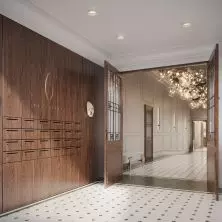 Wnętrza apartamentów Krupnicza 6-8 Wrocław