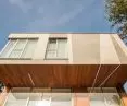 wooden finishing of the terrace