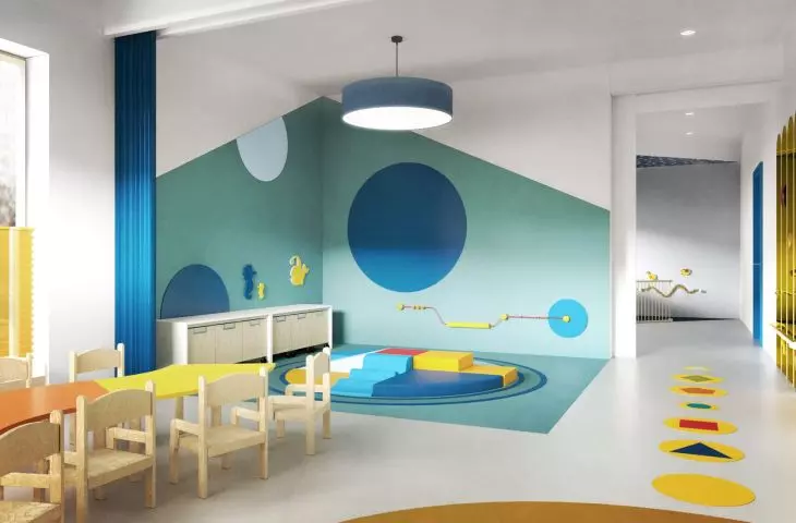 Nursery and kindergarten in Dabrowa Gornicza, leisure space