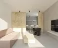 sliding walls allow you to connect individual zones or separate them