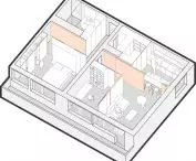 axonometry of the apartment