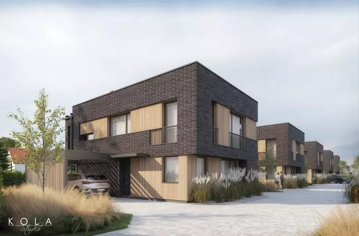 Wizualizacje 3d osiedli bliźniaków