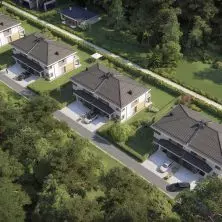 Rzuty 3d osiedli bliźniaków