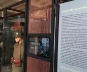Fragment of the exhibition of the Museum in Krasnik with militaria 
