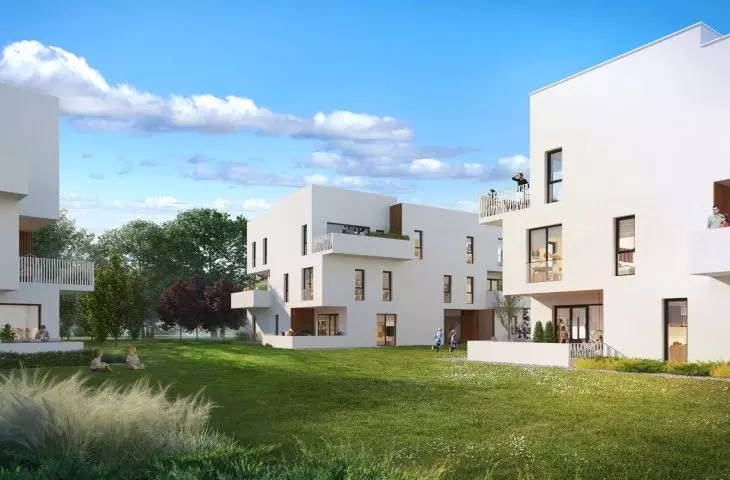Stage II of construction of the Bacciarellego 54 estate in Wroclaw
