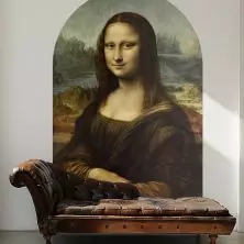 Tapeta samoprzylepna w ksztłcie portalu - 