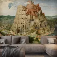 Tapeta winylowa na flizelinie z obrazem Wieża Babel Bruegela