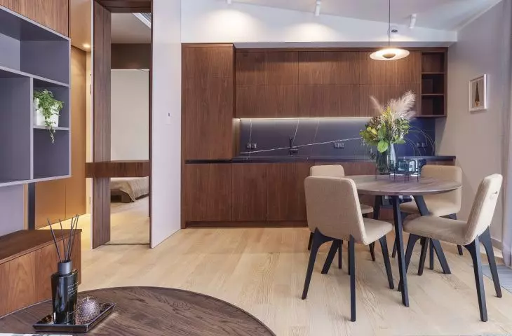 A show apartment at the Oliva Koncept development