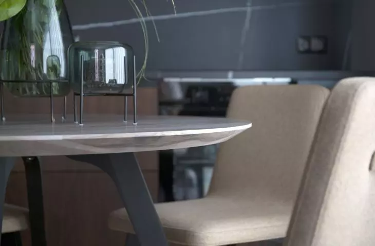 A show apartment at the Oliva Koncept development