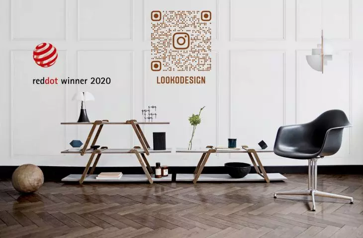 projekt mobilnego regału Łukasza Paszkowskiego otrzymał międzynarodową nagrodę Red Dot 2020 Design Concept