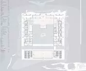 First floor plan of the monastery