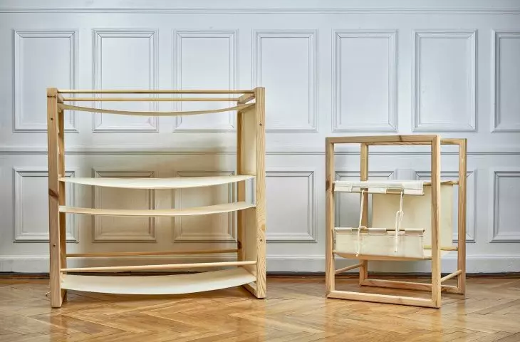 PIN furniture system, Ola Witaszczyk, Konrad Dybicki, Magdalena Pawelec