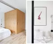Wooden cubicle