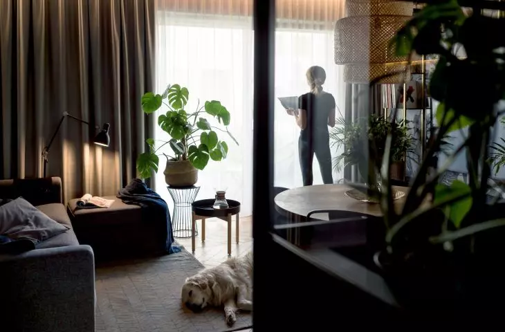 widok na salon