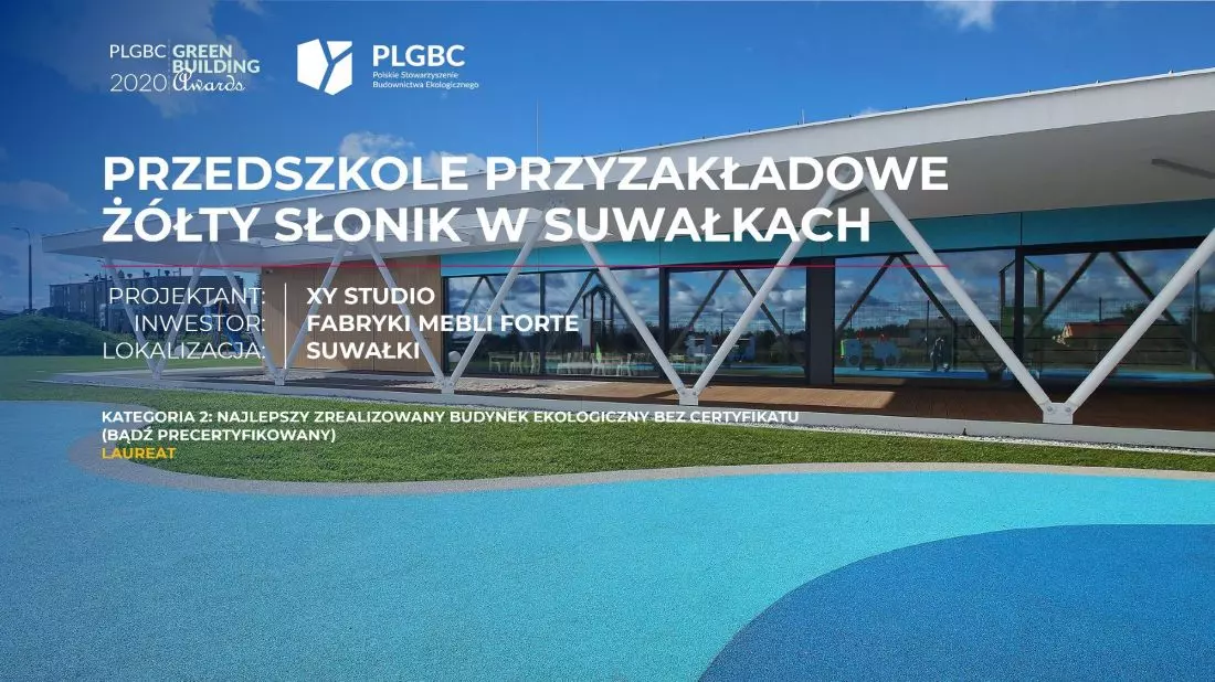 Laureat kategorii
najlepszy budynek bez certyfikatu