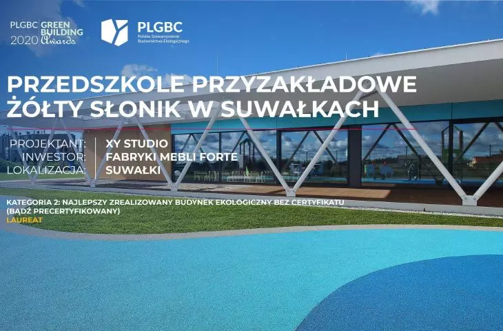 Kategoria 2 — Najlepszy budynek ekologiczny bez certyfikatu (bądź precertyfikowany)