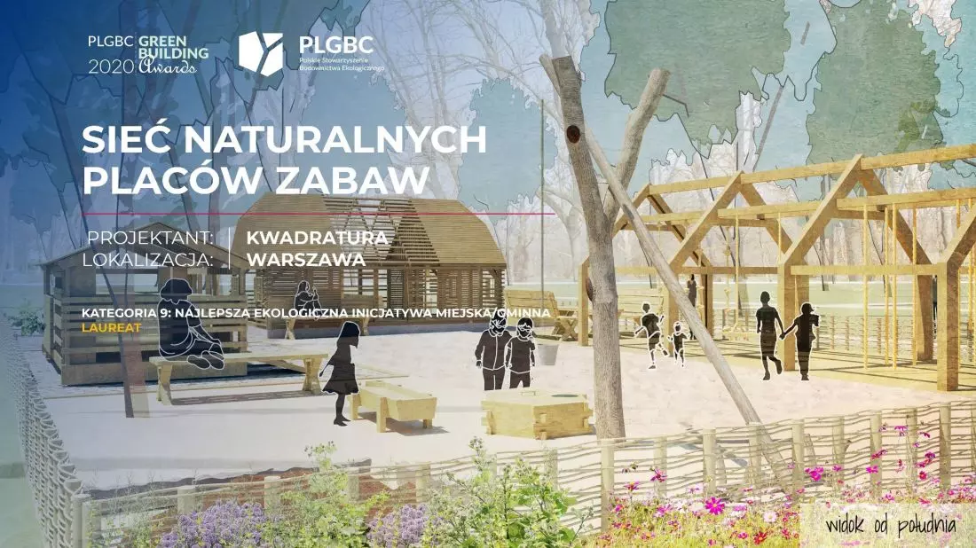 Sieć naturalnych
placów zabaw